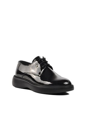 کفش کژوال مشکی مردانه چرم خالص Pierre Cardin - کد 748804073