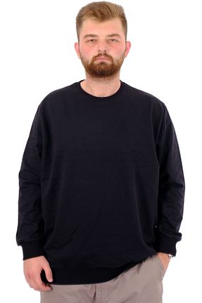 سوئیشرت سایز بزرگ مشکی مردانه سایز بزرگ Modexl - کد 865976602