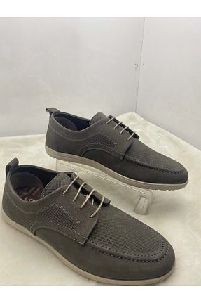 کفش کژوال بژ مردانه چرم خالص Voyager - کد 679438376