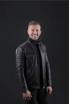 کاپشن مشکی مردانه رگولار MALVİNEYU - کد 866061743