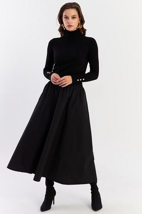 دامن مشکی زنانه پلی استر Cool & Modest - کد 864983061