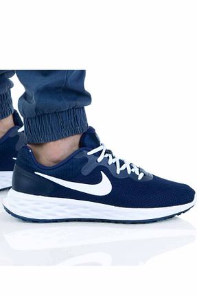 کفش پیاده روی سرمه ای مردانه پارچه ای Nike - کد 641677764