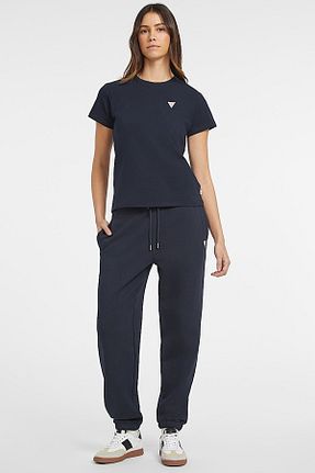 شلوار کرمگن سرمه ای زنانه بدون جیب Guess - کد 866084959