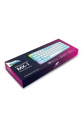 کیبورد گیمر آبی MEGALODON - کد 865821534