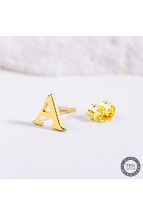 گوشواره طلا زرد زنانه 14 عیار GOLDKUPE - کد 765388097