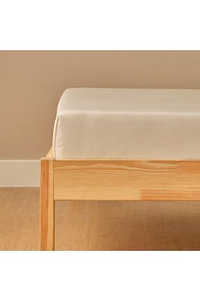 ست ملحفه سایز بزرگ سفید پنبه - ساتن Bella Maison - کد 3552215