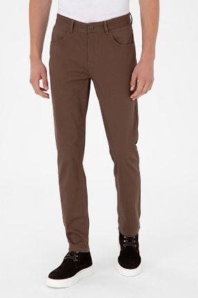 شلوار قهوه ای مردانه بافتنی U.S. Polo Assn. - کد 866176870