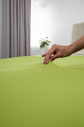 ست ملحفه تکنفره سبز پنبه GAMA HOME - کد 865778352