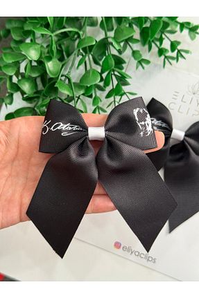 گیره سر مشکی بچه گانه پلی استر Eliya Clips - کد 866333690