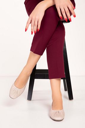 بابت طوسی زنانه چرم خالص Gondol - کد 866270189
