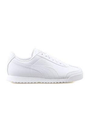 کفش اسنیکر سفید زنانه بند دار Puma - کد 866358462