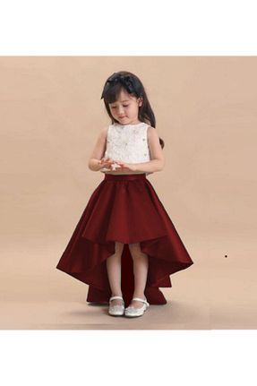 دامن زرشکی بچه گانه ساتن 2021 NSM LİFE quality of life - کد 866952292