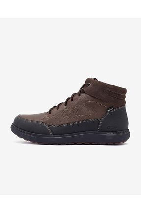 بوت / نیم بوت قهوه ای مردانه چرم خالص CLARKS - کد 866319751
