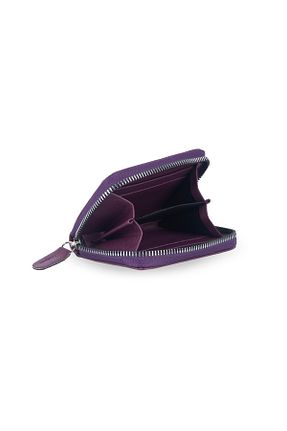 کیف پول بنفش زنانه ابعاد کوچک Manca - کد 866323069