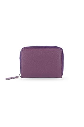 کیف پول بنفش زنانه ابعاد کوچک Manca - کد 866323069
