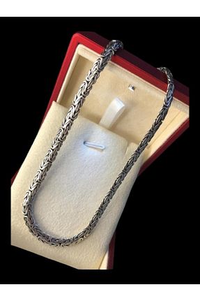 گردنبند نقره مردانه 925 عیار Jewel - کد 866323689
