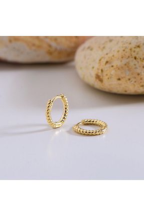 گوشواره طلا زرد زنانه 14 عیار GOLDKUPE - کد 801763157