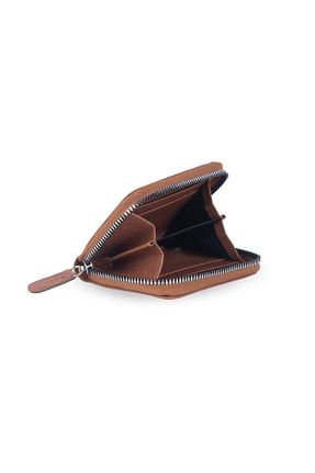 کیف پول قهوه ای زنانه ابعاد کوچک Manca - کد 866322887