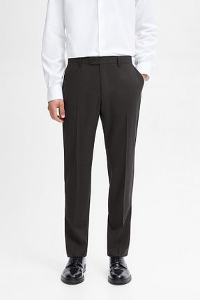 شلوار طوسی مردانه پشمی Massimo Dutti - کد 866353465