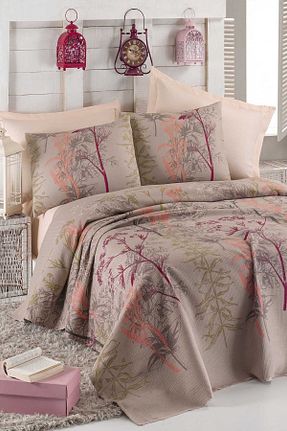 پیکه و ست پیکه دونفره بژ پنبه ای Eponj Home - کد 587079