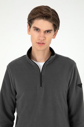 سوئیشرت طوسی مردانه ساده U.S. Polo Assn. - کد 866375975