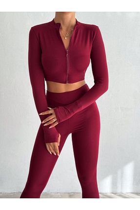ست بالاتنه و پائین تنه اسپرت قرمز زنانه SUYA US WEAR - کد 866411549