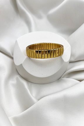 دستبند استیل (فولاد) طلائی استیل (فولاد) Çelik - کد 866426803