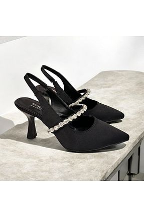 کفش مجلسی مشکی زنانه پاشنه نازک runa shoes - کد 866429356