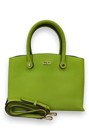 کیف دوشی سبز زنانه چرم مصنوعی KRISTE BELL - کد 866460155