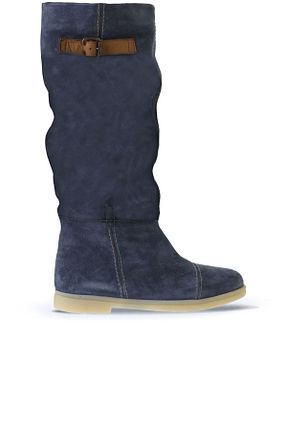 چکمه آبی زنانه پارچه ای Bueno Shoes - کد 375162241