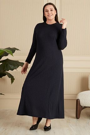 لباس سرمه ای زنانه بافت Ferace - کد 805743411