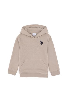 سوئیشرت مشکی بچه گانه ساده U.S. Polo Assn. - کد 866566965