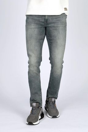 شلوار جین طوسی مردانه پاچه ساده Lee Cooper - کد 866697151
