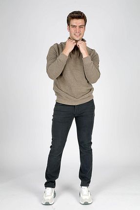 سوئیشرت قهوه ای مردانه رگولار Lee Cooper - کد 866576448