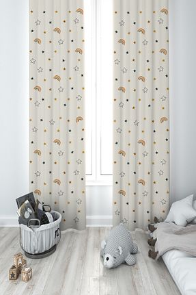 پرده زمینه رنگی جیر MEKTA HOME - کد 776876634