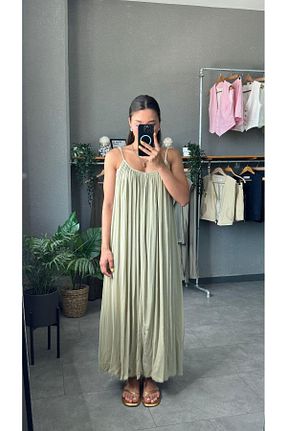 لباس خاکی زنانه بافتنی YOUR NAME - کد 849071223