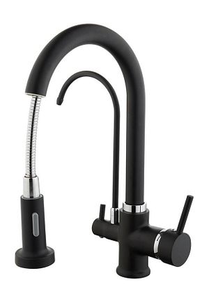 شیر سینک ظرفشویی مشکی Vilas - کد 239767663