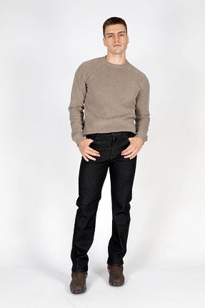 شلوار جین مشکی مردانه رگولار Lee Cooper - کد 866699986
