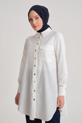 تونیک حجاب قهوه ای زنانه بافتنی Armine - کد 822141505