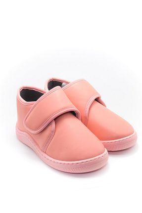 پاندوف صورتی بچه گانه چرم مصنوعی KU&PA SHOES - کد 866606558
