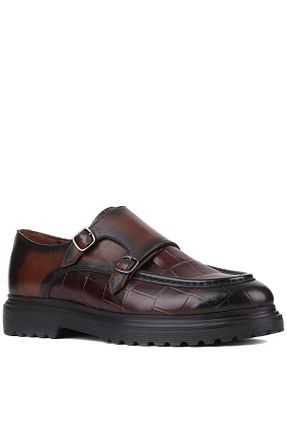 کفش کژوال زرشکی مردانه پاشنه کوتاه (1 - 4 سانتی متر) Shoetyle - کد 799696369