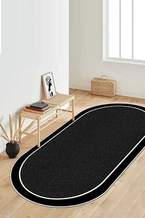 فرش آشپزخانه مشکی پلی استر West Home - کد 444722820