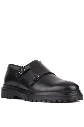 کفش کلاسیک مشکی مردانه جیر Shoetyle - کد 799450239