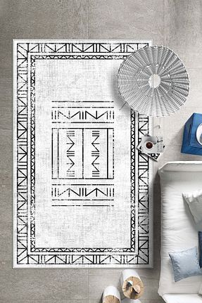 فرش سفید زیره ضد لغزش West Home - کد 116293351