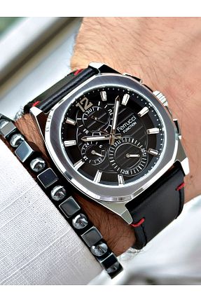 ساعت مچی مشکی مردانه 42 میلی متر Ferrucci - کد 281315248