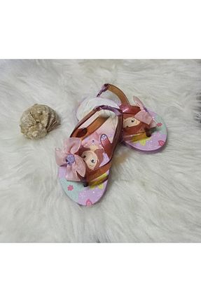 دمپائی بنفش بچه گانه چرم مصنوعی DİSNEY - کد 866719682