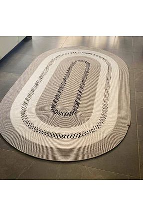 گلیم سفید Jüt GNG Home Tekstil - کد 863766572
