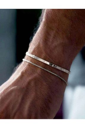 دستبند استیل (فولاد) مردانه استیل (فولاد) SE Jewellery - کد 866653038