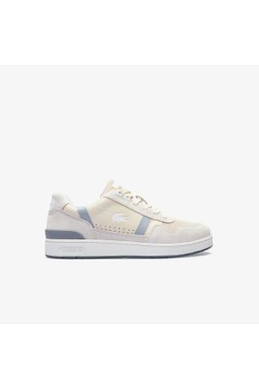 کفش اسنیکر بژ مردانه بند دار Lacoste - کد 841149090