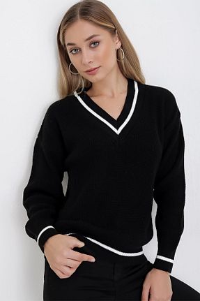 پلیور مشکی زنانه رگولار CHUBA - کد 148939248